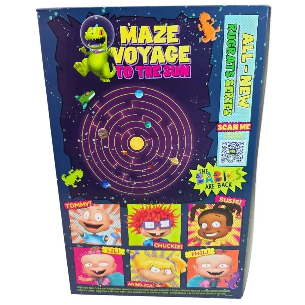 Nickelodeon Rugrats Reptar Cereal Box Promo opened Limited Edition